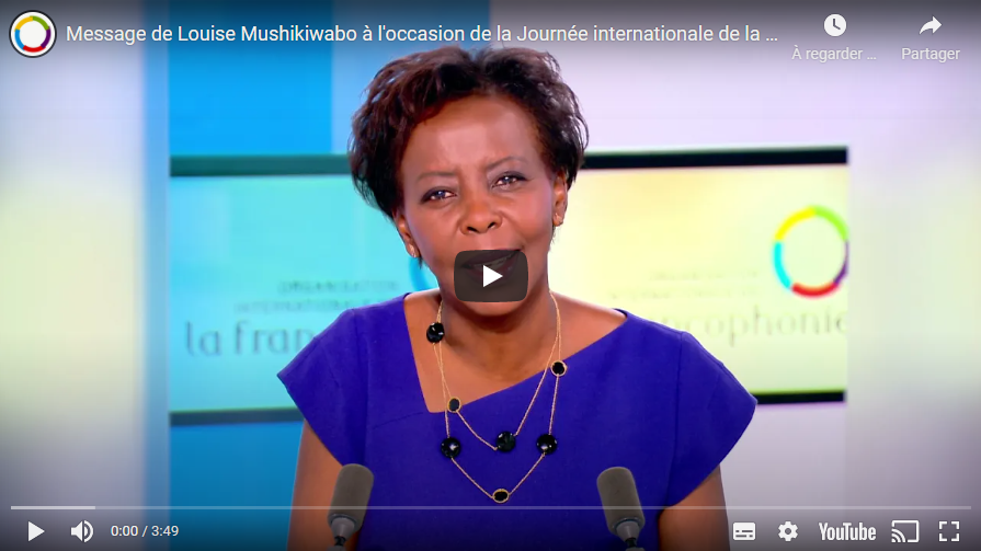 Message de Louise Mushikiwabo à l'occasion de la Journée ... Image 1